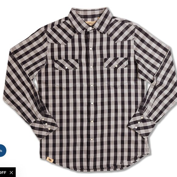 Western Aloha Other - Black Palaka Western Aloha Shirt